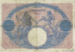 50 Francs BLEU ET ROSE FRANCE 1907 F.14.19 F