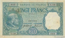 20 Francs BAYARD FRANCIA 1916 F.11.01 MBC
