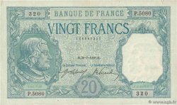 20 Francs BAYARD FRANCIA 1918 F.11.03a MBC