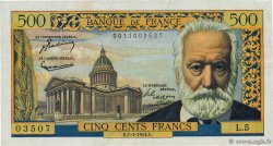 500 Francs VICTOR HUGO FRANCE 1954 F.35.01 TTB