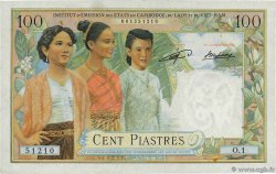 100 Piastres INDOCHINE FRANÇAISE 1954 P.103 SUP