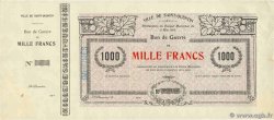 1000 Francs Spécimen FRANCE régionalisme et divers Saint-Quentin 1915 JP.02-2067s pr.SUP