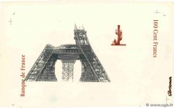 100 Francs EIFFEL Épreuve FRANCE 1993 F.- NEUF