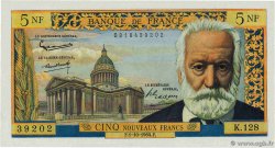 5 Nouveaux Francs VICTOR HUGO FRANCE 1964 F.56.16 NEUF
