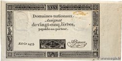 25 Livres FRANCE 1793 Ass.43a TTB+