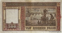 500 Francs BELGIQUE 1945 P.127a TTB