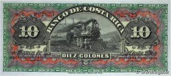 10 Colones Non émis COSTA RICA 1901 PS.174r NEUF