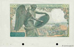 100 Francs DESCARTES 1945 Non émis FRANCIA 1944 F.27.09NE q.FDC