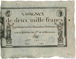 2000 Francs FRANCE 1795 Ass.51a TB+