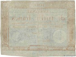 1000 Francs FRANCE 1795 Ass.50a TB