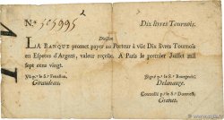 10 Livres Tournois typographié FRANKREICH 1720 Dor.22 S