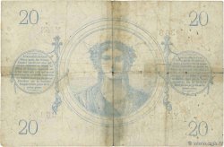 20 Francs type 1871 - Bleu FRANCE 1872 F.A46.03 B+