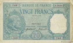 20 Francs BAYARD FRANCE 1917 F.11.02 pr.TB