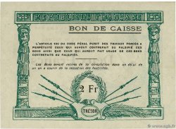 2 Francs NOUVELLE CALÉDONIE 1919 P.35a AU
