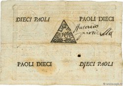 10 Paoli ITALY 1798 PS.540a VF