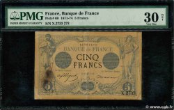5 Francs NOIR FRANCE 1873 F.01.19 TTB