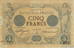 5 Francs NOIR FRANCE 1873 F.01.20 TTB+
