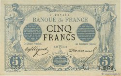 5 Francs NOIR FRANCE 1873 F.01.20 SUP
