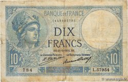 10 Francs MINERVE FRANCE 1931 F.06.15 B