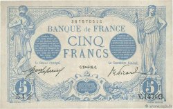 5 Francs BLEU FRANCIA 1916 F.02.45