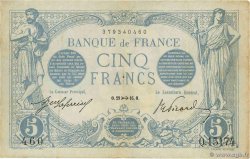 5 Francs BLEU FRANCE 1916 F.02.45