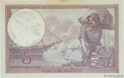 5 Francs FEMME CASQUÉE FRANCIA 1921 F.03.05 MBC+