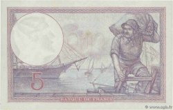 5 Francs FEMME CASQUÉE FRANCE 1922 F.03.06 SUP