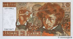 10 Francs BERLIOZ FRANCE 1976 F.63.16 SUP+