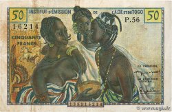 50 Francs AFRIQUE OCCIDENTALE FRANÇAISE (1895-1958) 1958 P.45 TB+