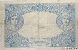 20 Francs BLEU FRANCE 1906 F.10.01 TTB