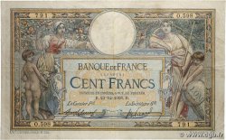 100 Francs LUC OLIVIER MERSON avec LOM FRANCE 1908 F.22.01 TB