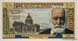 5 Nouveaux Francs VICTOR HUGO FRANCE 1959 F.56.02 SPL
