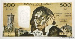 500 Francs PASCAL FRANCE 1968 F.71.01 SUP