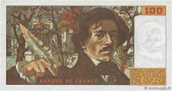 100 Francs DELACROIX FRANCIA 1978 F.68.01 FDC