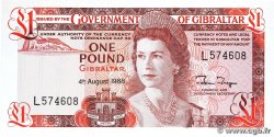 1 Pound GIBRALTAR 1988 P.20e UNC