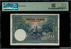 20 Francs BELGIAN CONGO 1949 P.15G UNC-