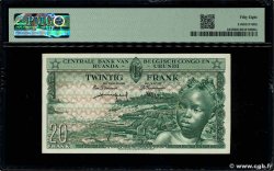 20 Francs BELGIAN CONGO 1957 P.31 AU
