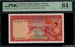 50 Francs CONGO BELGE 1959 P.32 pr.NEUF