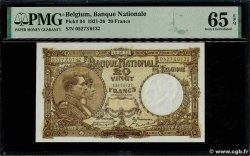 20 Francs BELGIQUE 1922 P.094