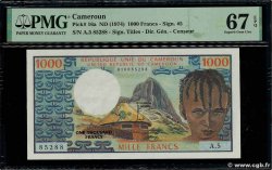 1000 Francs type 1974 CAMEROUN 1974 A.154a