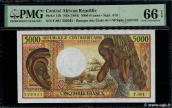 5000 Francs type 1984 CENTRAFRIQUE 1991 A.191b