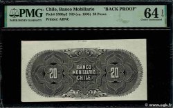 20 Pesos Essai CHILI 1895 PS.309p2