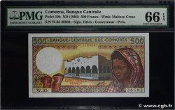 500 Francs COMORAS 1994 P.10b2 FDC