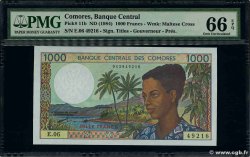 1000 Francs COMORE 1994 P.11b2 FDC