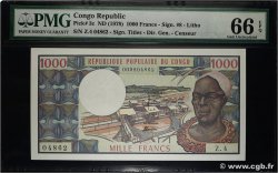 1000 Francs type 1973 CONGO 1978 A.213c NEUF