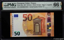 50 Euros EUROPE 2017 P.30u NEUF