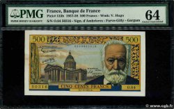 500 Francs VICTOR HUGO FRANCIA 1957 F.35.07 SC+