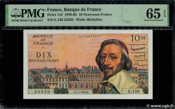 10 Nouveaux Francs RICHELIEU FRANCE 1961 F.57.13 UNC