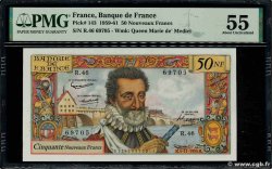 50 Nouveaux Francs HENRI IV FRANCE 1959 F.58.04 SPL