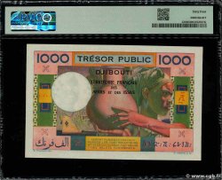 1000 Francs FRENCH AFARS AND ISSAS 1974 P.32 fST+